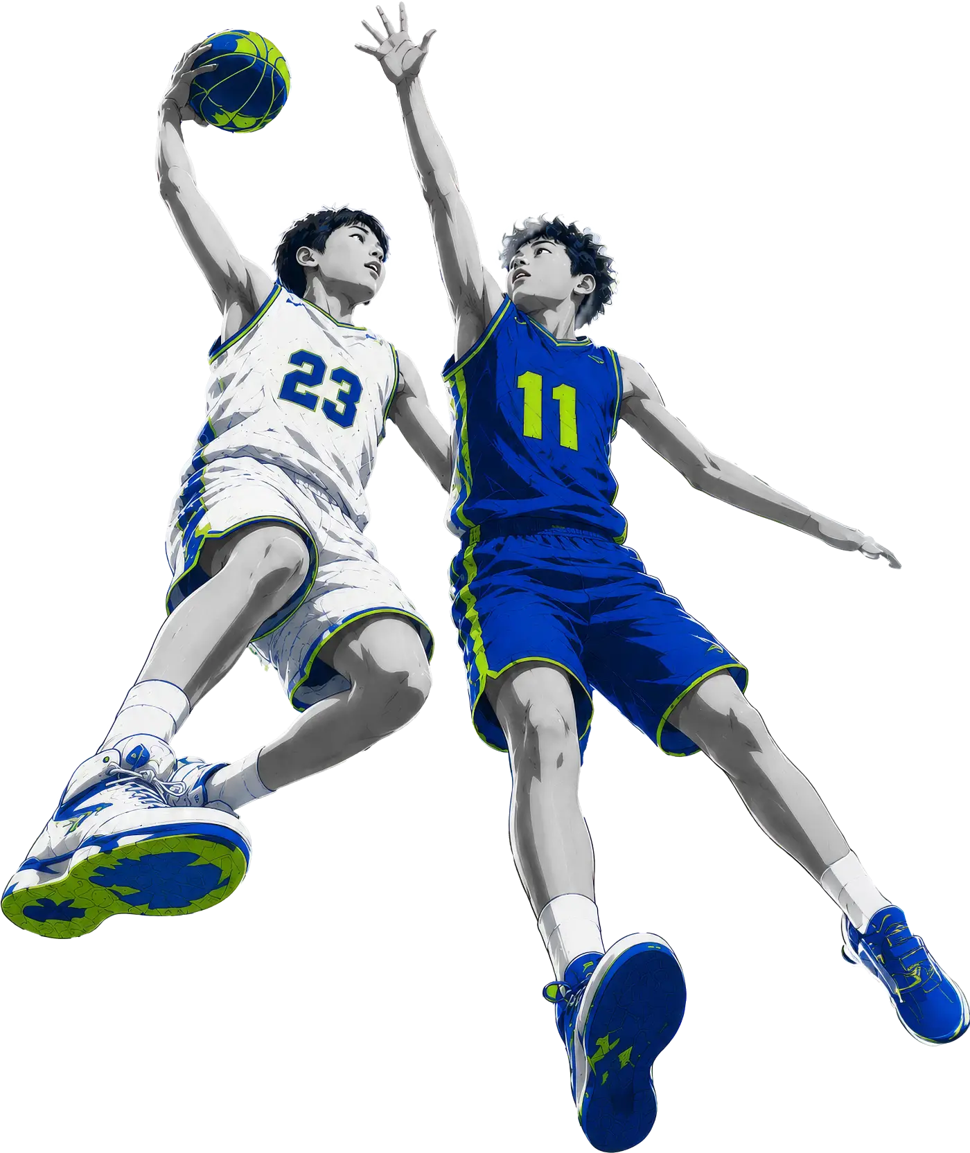 Basketball players