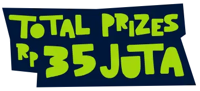 Total prizes Rp 35 Juta